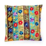 Cushions and Pillows:Cushion Velvet Browns